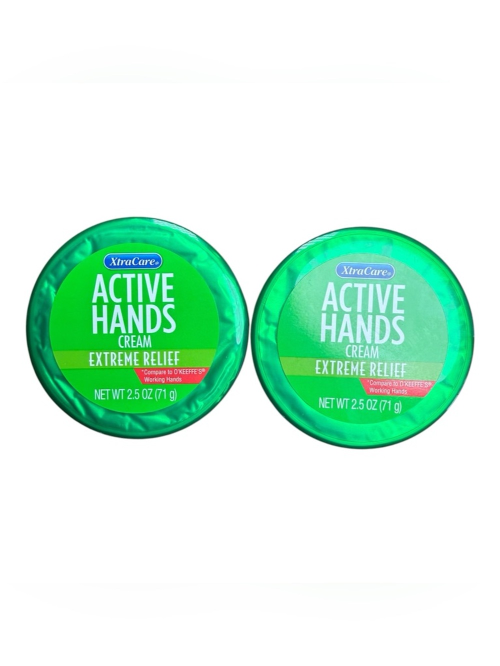 XtraCare Active Hands‎ Cream Pack of 2 New 2.5 oz